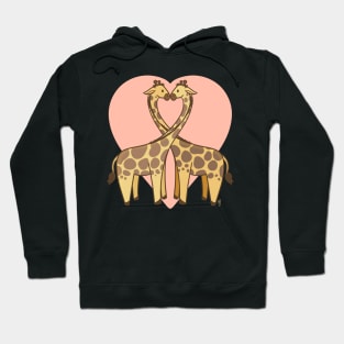 Giraffes In Love Hoodie